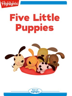cover image of Five Little Puppies